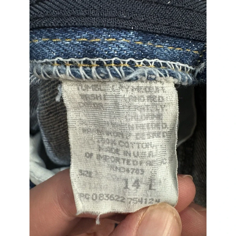 Vintage Denim Riders Jeans Womens 14 L Blue Relaxed Fit Denim USA Retro‎